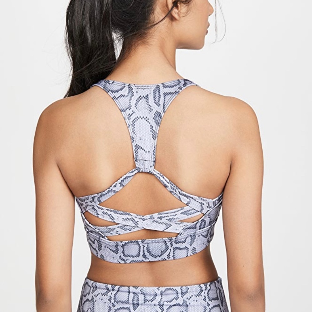Onzie snakeskin Warrior sports bra S/M